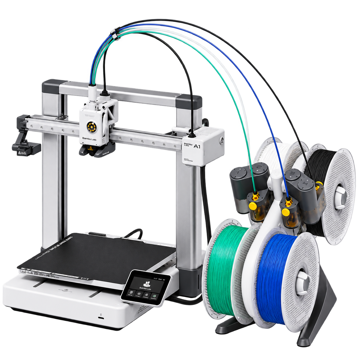 Bambu Lab A1 Combo con AMS Lite | Impresora 3D FDM Multicolor de Alta Velocidad