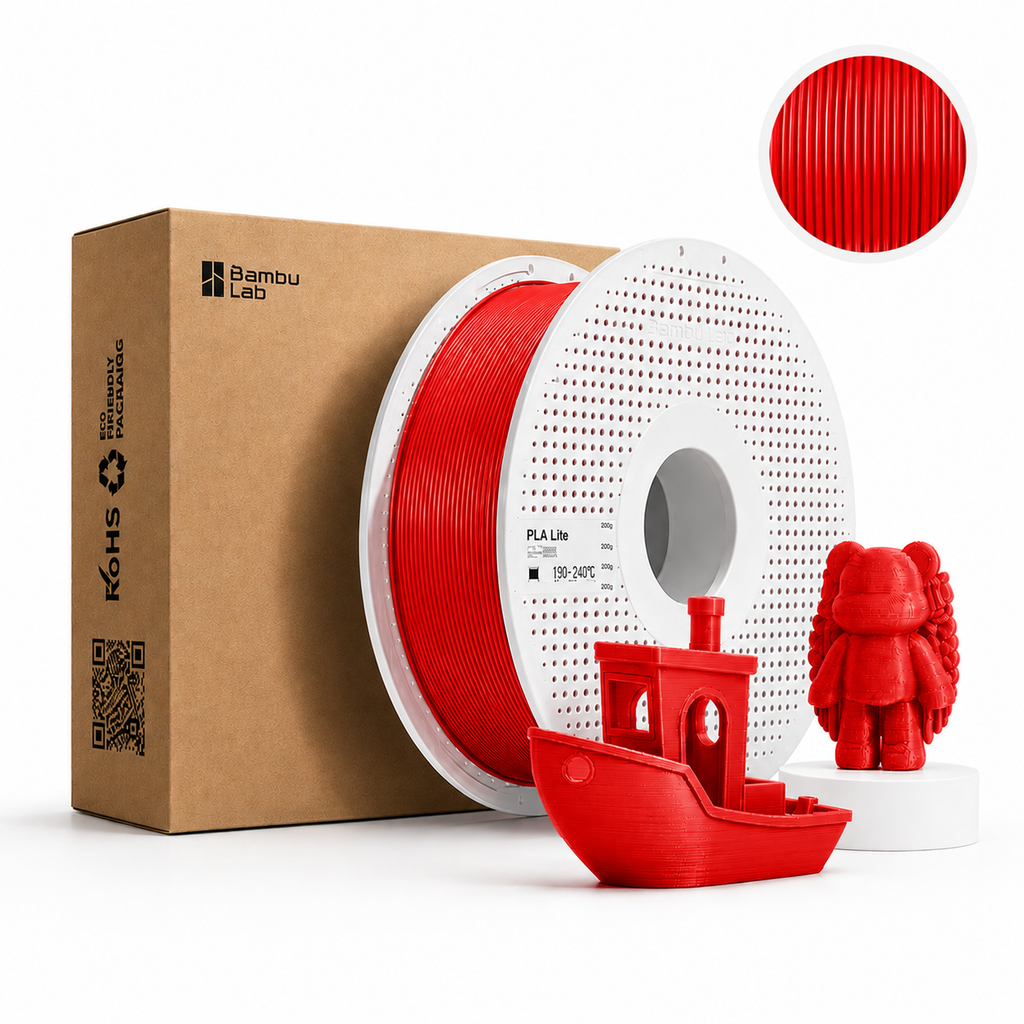 Bambu Lab PLA Lite Filament 1.75mm 1kg | Easy-to-Print High-Quality 3D Printing Filament