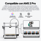 Bambu Lab A2L Combo con AMS lite | Impresora 3D Multicolor de Gran Formato