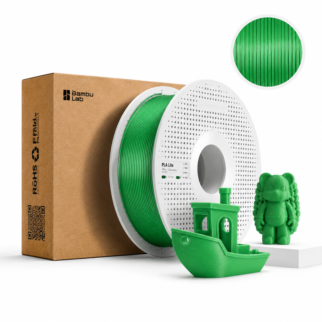 Bambu Lab PLA Lite Filament 1.75mm 1kg | Easy-to-Print High-Quality 3D Printing Filament