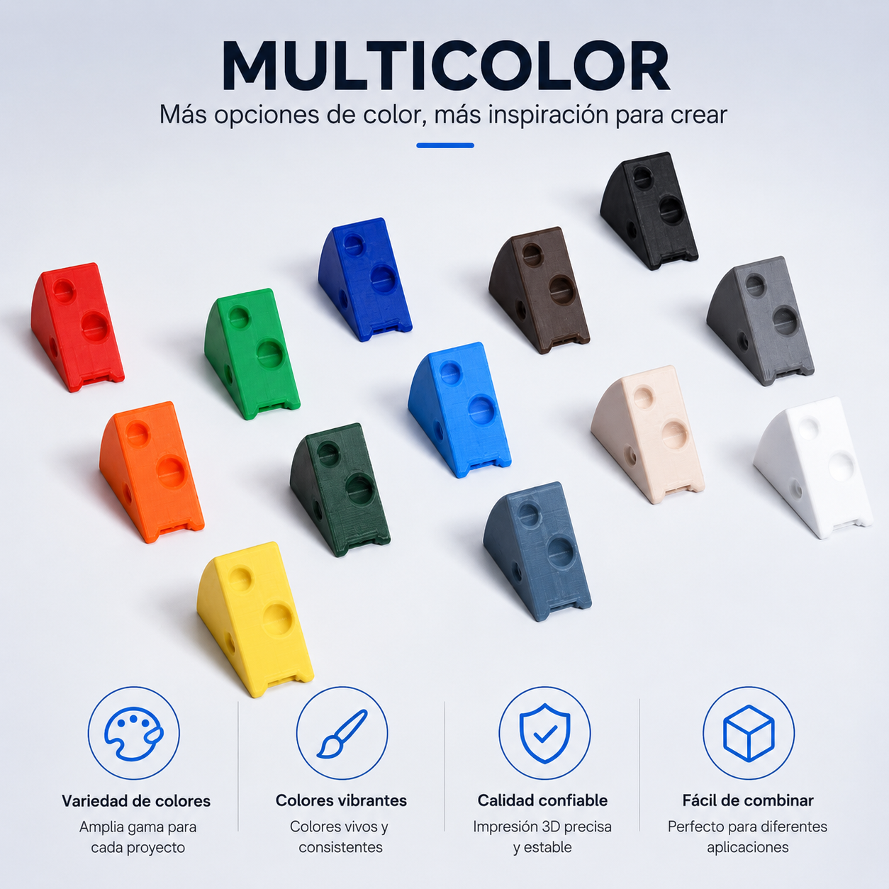 Filamento Bambu PETG Basic 1.75 mm 1 kg - Alta Resistencia y Excelente Calidad de Impresión