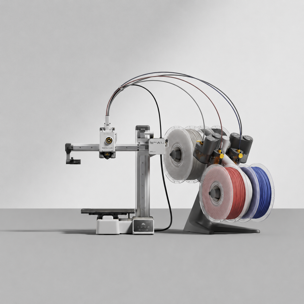 Bambu Lab A1 Mini Combo con AMS Lite | Impresora 3D FDM multicolor compacta