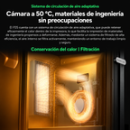 Bambu Lab P2S – Impresora 3D Inteligente con IA, Control de Flujo y Cámara de 50 °C