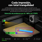 Bambu Lab P2S – Impresora 3D Inteligente con IA, Control de Flujo y Cámara de 50 °C
