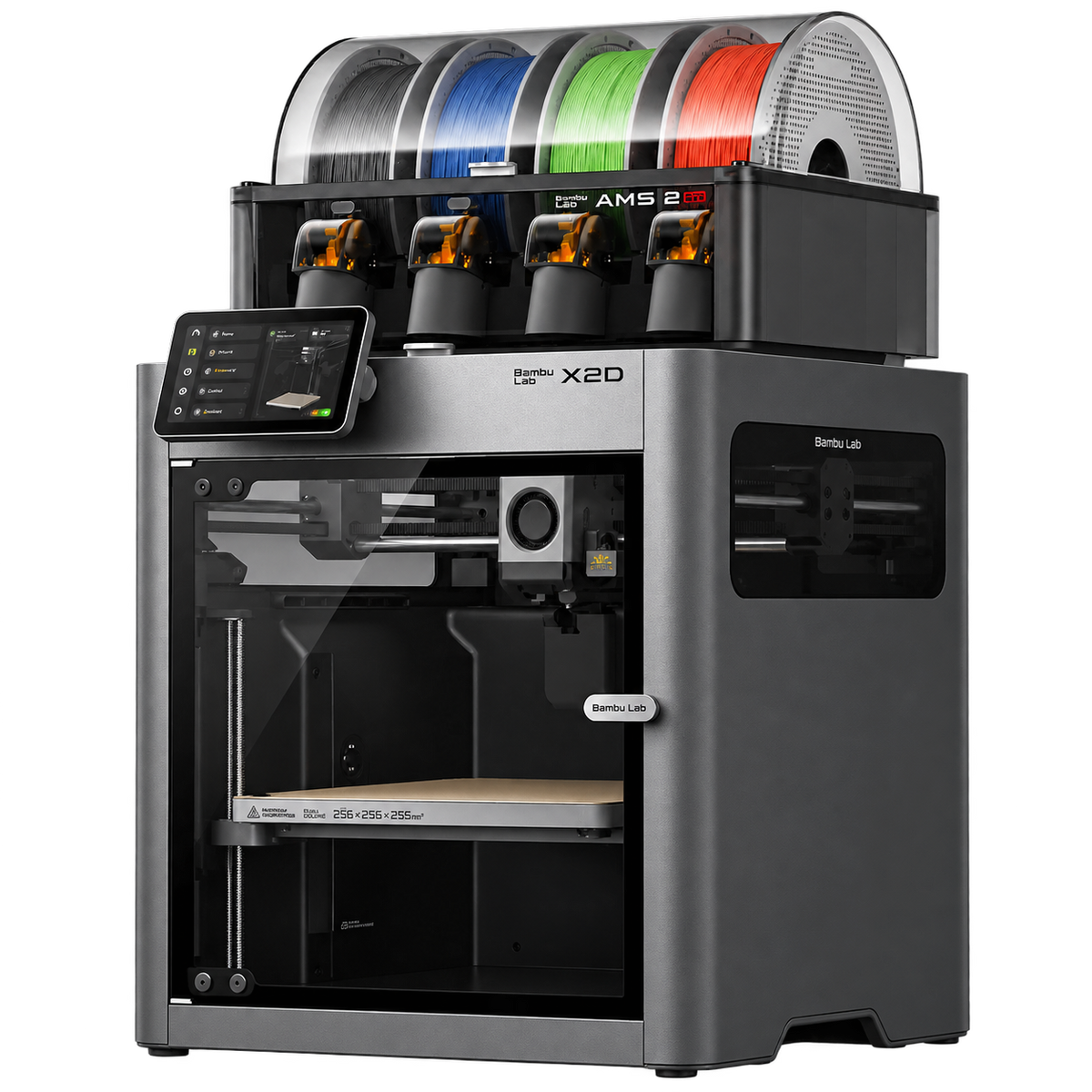 Bambu Lab X2D – Impresora 3D Profesional de Doble Boquilla con IA y Sistema Multimaterial