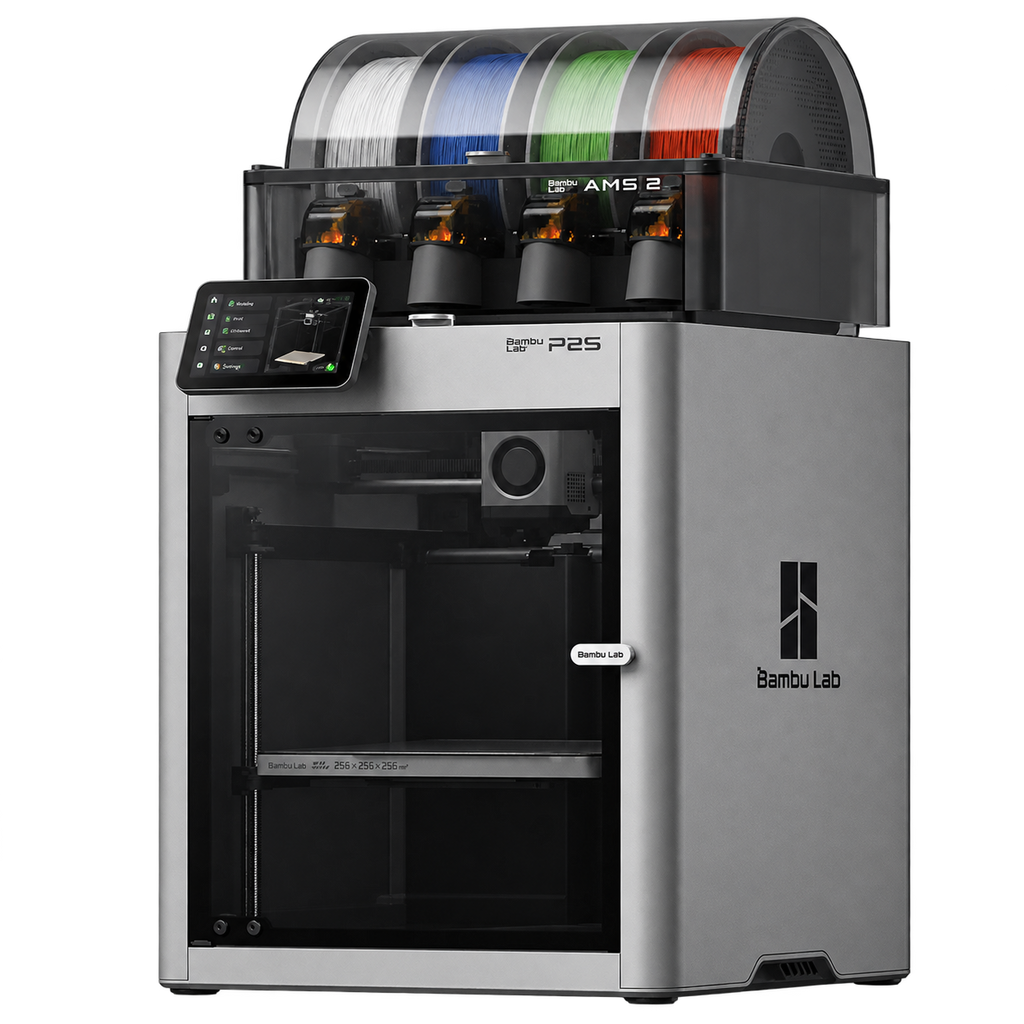 Bambu Lab P2S – Impresora 3D Inteligente con IA, Control de Flujo y Cámara de 50 °C