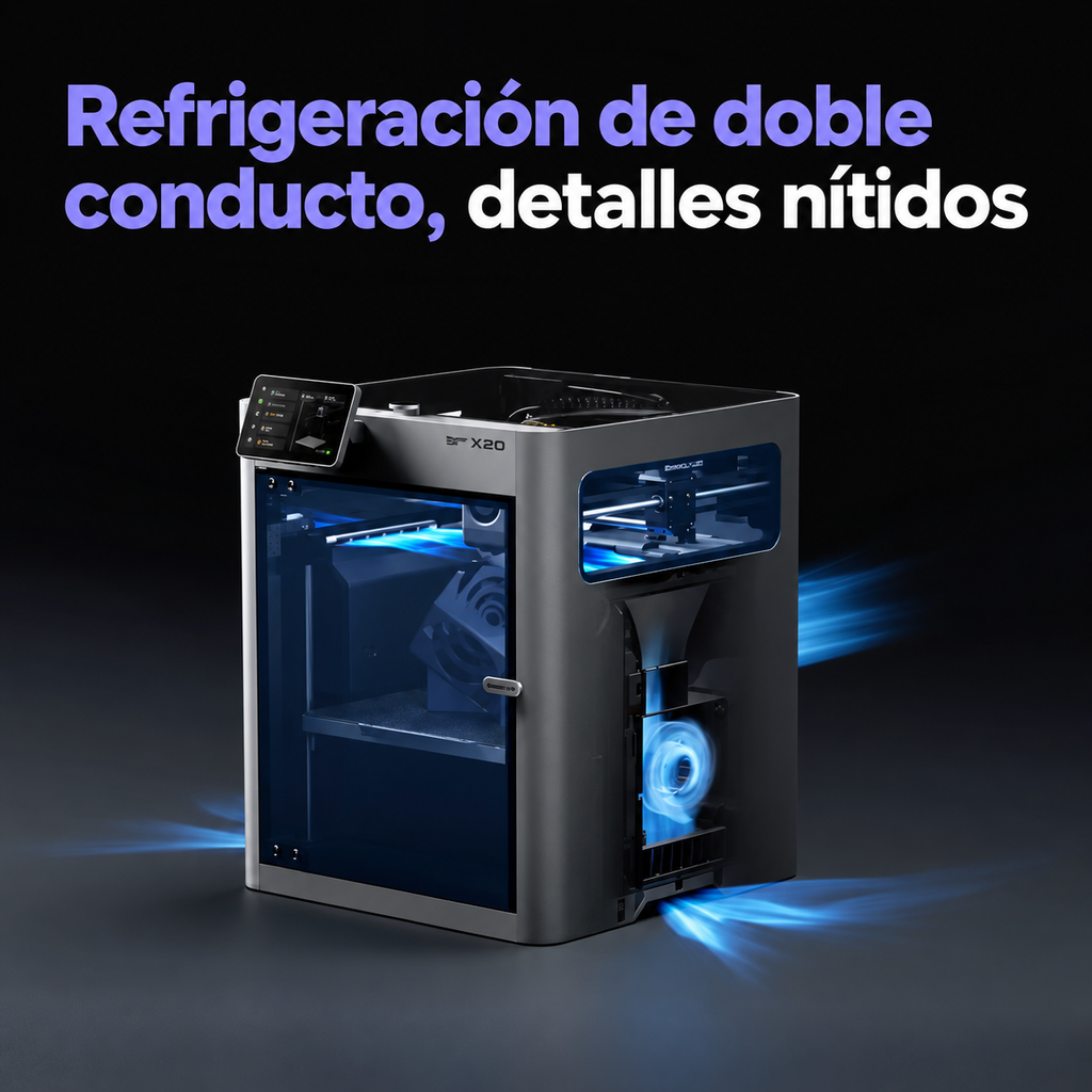 Bambu Lab X2D – Impresora 3D Profesional de Doble Boquilla con IA y Sistema Multimaterial