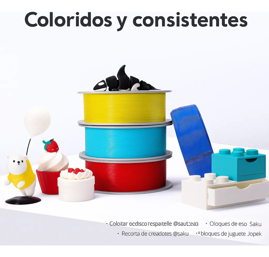 Bambu Lab PLA Lite Filament 1.75mm 1kg | Easy-to-Print High-Quality 3D Printing Filament